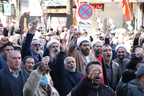 تصاویر / راهپیمایی جمعه خشم در استان قزوین