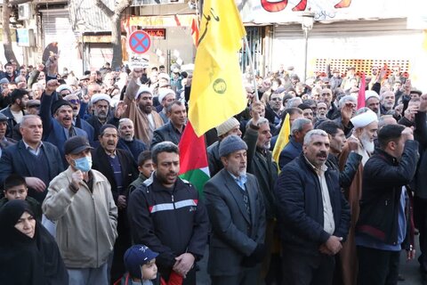 تصاویر / راهپیمایی جمعه خشم در استان قزوین