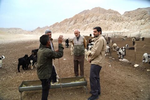 گزارش تصویری/ اردو جهادی فرهنگی در روستای بند بید بوشهر