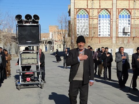 تصاویر/ مراسم دسته عزاداری شهادت امام هادی (ع) در چهاربرج