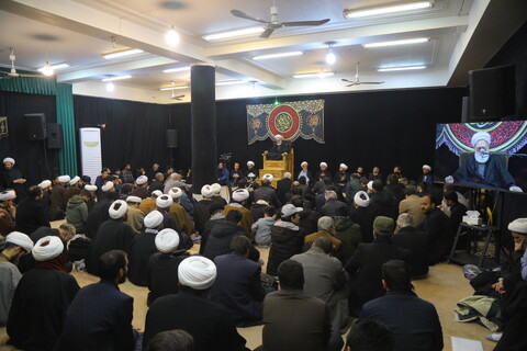 تصاویر/ مراسم عزاداری روز شهادت امام علی النقی (ع) در موسسه فرهنگی امام هادی (ع)