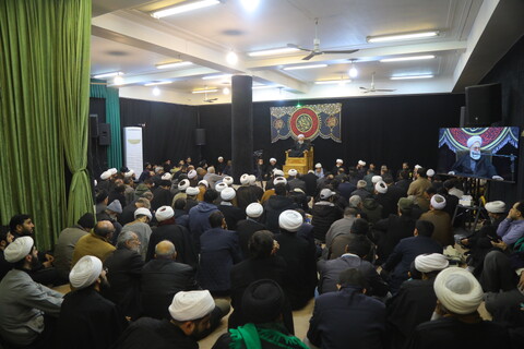 تصاویر/ مراسم عزاداری روز شهادت امام علی النقی (ع) در موسسه فرهنگی امام هادی (ع)