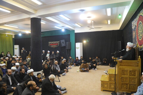 تصاویر/ مراسم عزاداری روز شهادت امام علی النقی (ع) در موسسه فرهنگی امام هادی (ع)