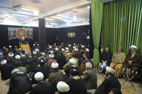 تصاویر/ مراسم عزاداری روز شهادت امام علی النقی (ع) در موسسه فرهنگی امام هادی (ع)