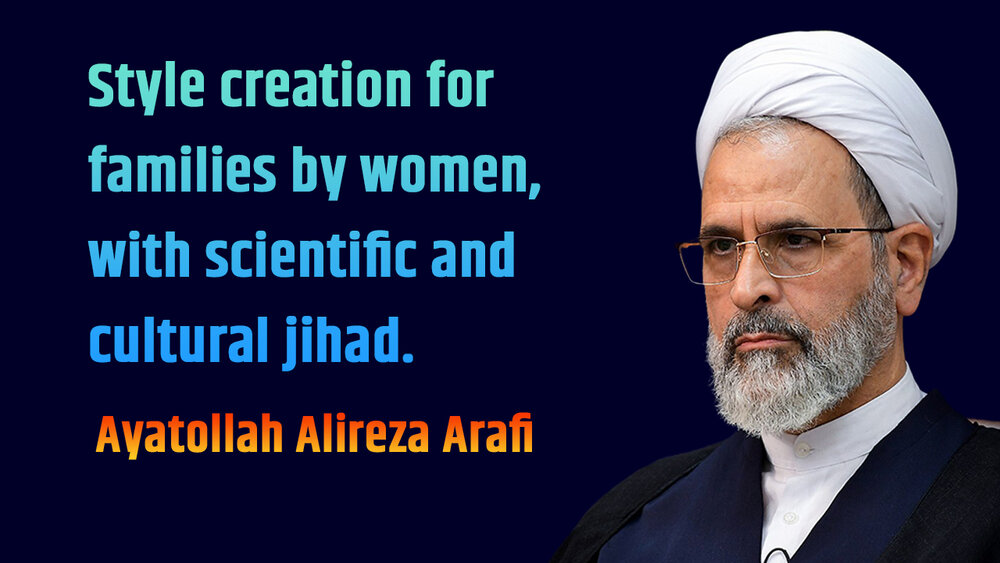 Style creation for families by women, with scientific and cultural jihad