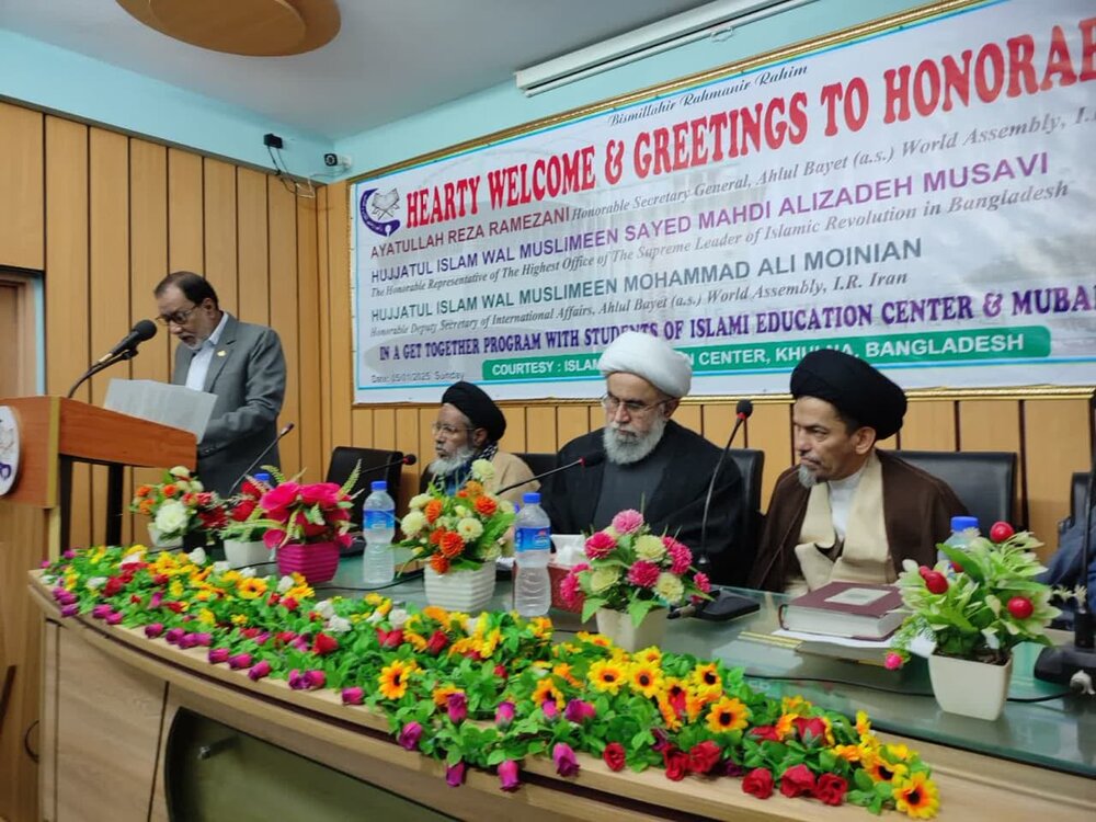 আয়াতুল্লাহ রামাজানি’র খুলনা সফর+ছবি বিশ্ব আহলে বাইত (আ.) সংস্থার প্রধান আয়াতুল্লাহ রামাজানির বাংলাদেশে সফর