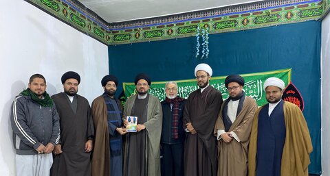 نجف اشرف مؤسسہ الغدیر میں مجلس عزاء کا انعقاد/ حجۃ الاسلام سید ابو القاسم رضوی کا خصوصی خطاب