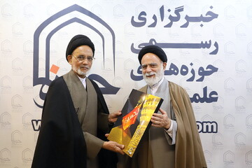 تصاویر/ بازدید رئیس مجلس علمای هند از خبرگزاری حوزه