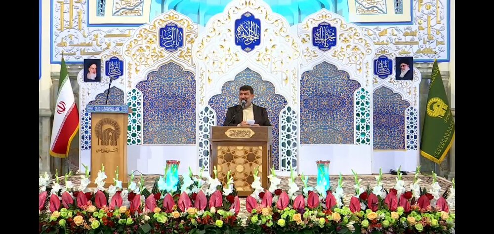 مراسم جشن شب میلاد امام جواد (ع) در حرم رضوی