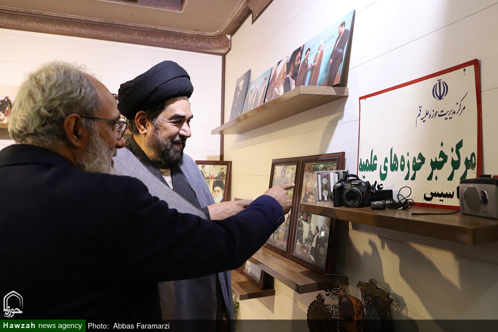 हुज्जतुल-इस्लाम मौलाना सय्यद कल्बे जवाद नक़वी का हौज़ा न्यूज़ एजेंसी का दौरा, एजेंसी के सदस्यों के साथ अहम बैठक