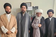 مولانا سید کلب جواد نقوی کی آیت اللہ سیفی مازندارنی کے ساتھ خصوصی ملاقات