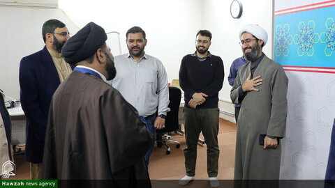 Photos/Le directeur de l'Institut indien d'Ahl al-Bayt visite l'agence de presse Hawzah