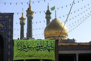 تصاویر/ ولادت امام علی (ع) کے موقع پر حرم حضرت معصومہ (س) کے مناظر