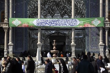 قم غرق در جشن و سرور میلاد امام علی(ع) بود