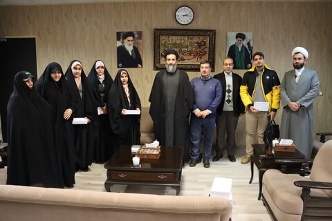 دیدار صدرایی های تبریز با مدیرکل تبلیغات اسلامی استان به مناسبت روز پدر