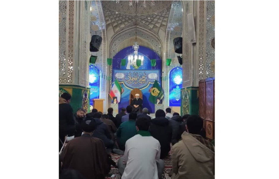 Seminary students from U.S., Europe gather at Imam Rida(a) shrine on Imam Ali(a)’s birth anniversary