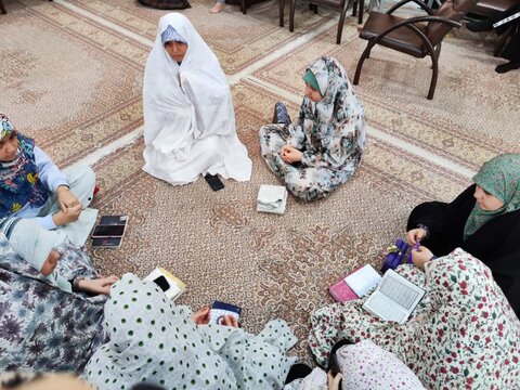 اعتکاف دانش آموزی دختران در مسجد امیرالمؤمنین ارومیه
