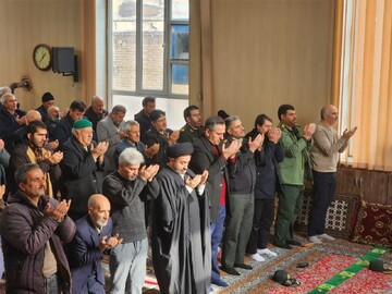 تصاویر/ آیین عبادی سیاسی نماز جمعه چایپاره