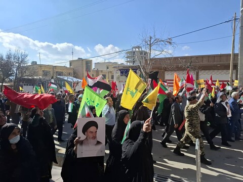 راهپیمایی جمعه نصر در یاسوج