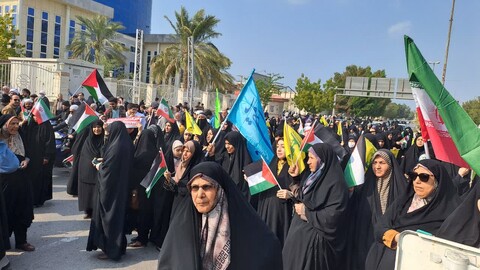 تصاویر/ راهپیمایی جمعه نصر در بوشهر