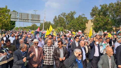 تصاویر/ راهپیمایی جمعه نصر در بوشهر