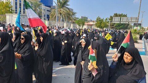 تصاویر/ راهپیمایی جمعه نصر در بوشهر