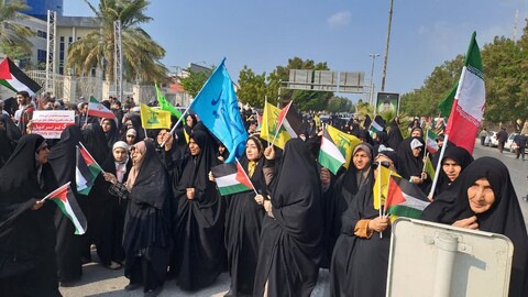 تصاویر/ راهپیمایی جمعه نصر در بوشهر