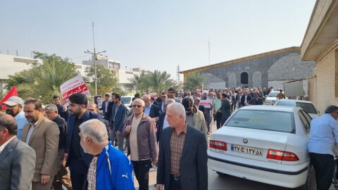 تصاویر/ راهپیمایی جمعه نصر در گناوه