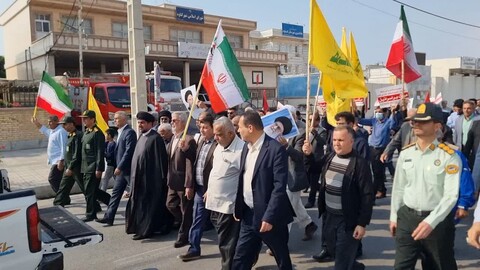 تصاویر/ راهپیمایی جمعه نصر در گناوه