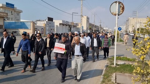 تصاویر/ راهپیمایی جمعه نصر در گناوه