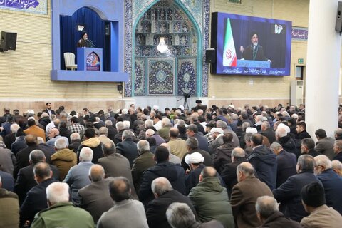 تصاویر / اقامه نماز جمعه شهرستان ارومیه