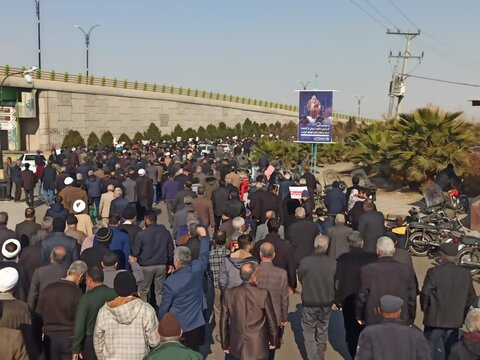 تصاویر/ راهپیمایی پیروزی غزه قهرمان پس از ۱۶ ماه مقاومت در کاشان