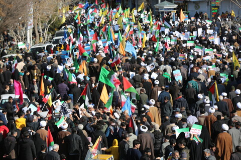 تصاویر/ راهپیمایی جمعه نصر و پیروزی