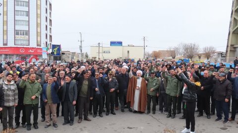 تصاویر/ راهپیمایی جمعه نصر و پیروزی در شهرستان شاهین‌دژ