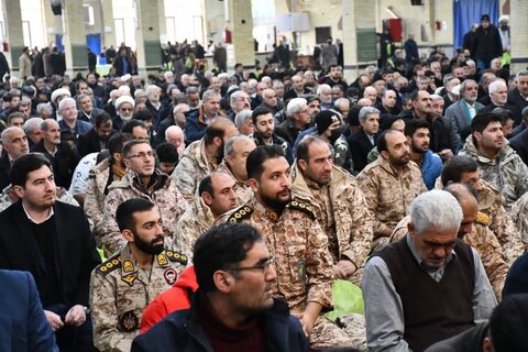 تصاویر/ اقامه نماز جمعه شهرستان خوی