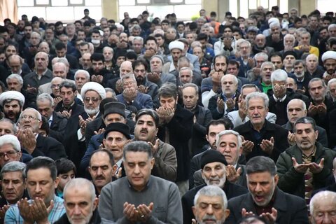 تصاویر/ اقامه نماز جمعه شهرستان خوی