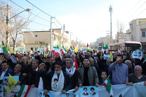 تصاویر/ راهپیمایی جمعه نصر و پیروزی در شهرستان ارومیه