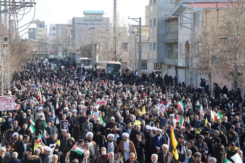 تصاویر/ راهپیمایی جمعه نصر و پیروزی در شهرستان ارومیه