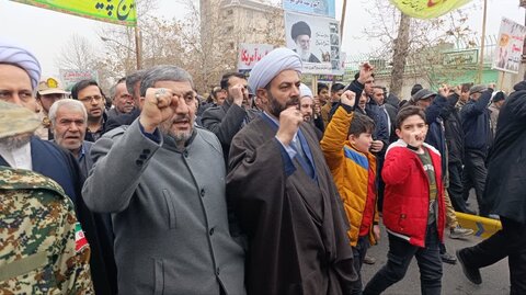 تصاویر/ راهپیمایی جشن پیروزی مقاومت و ملت فلسطین و جمعه نصر در خوی