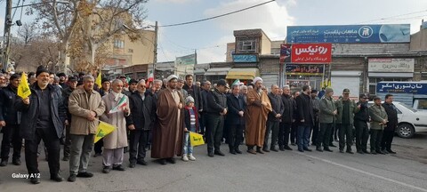 تصاویر/ راهپیمایی نمازگزاران جمعه این هفته شهرستان اسکو در همبستگی با مردم مقتدر غزه