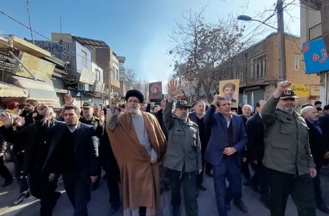 تصاویر/ راهپیمایی نمازگزاران جمعه  میانه در همبستگی با مردم مقتدر غزه