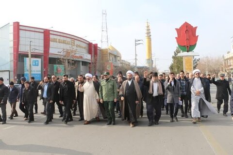 تصاویر/ راهپیمایی «جمعه نصر» در میاندوآب