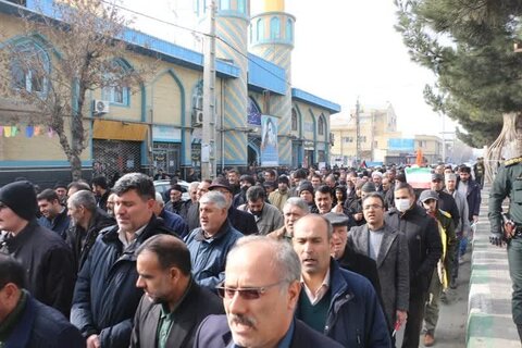 تصاویر/ راهپیمایی «جمعه نصر» در میاندوآب