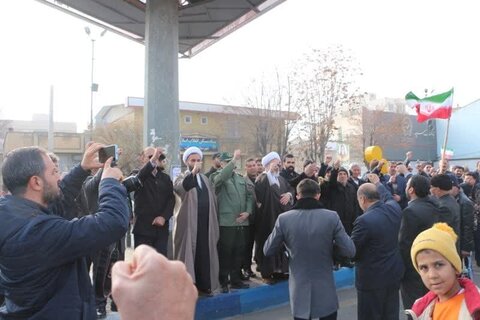 تصاویر/ راهپیمایی «جمعه نصر» در میاندوآب