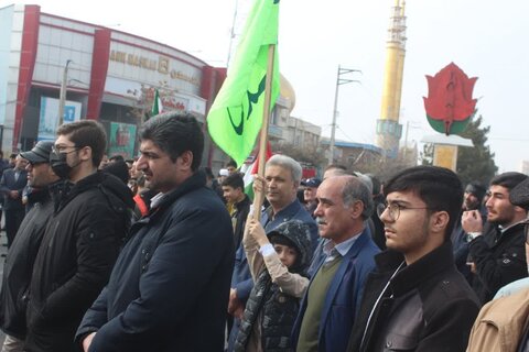 تصاویر/ راهپیمایی «جمعه نصر» در میاندوآب