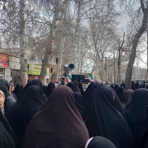 تصاویر/راهپیمایی جشن پیروزی و همبستگی با مردم مقتدر غزه در محلات