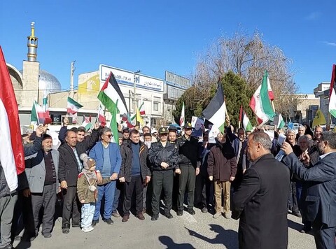 برگزاری راهپیمایی جمعه نصر در شهرستان خرمدره