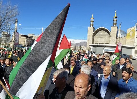 برگزاری راهپیمایی جمعه نصر در شهرستان خرمدره