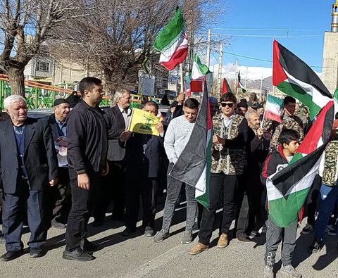 برگزاری راهپیمایی جمعه نصر در شهرستان خرمدره