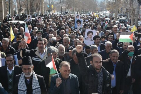 تصاویر راهپیمایی جمعه نصر در خرم آباد